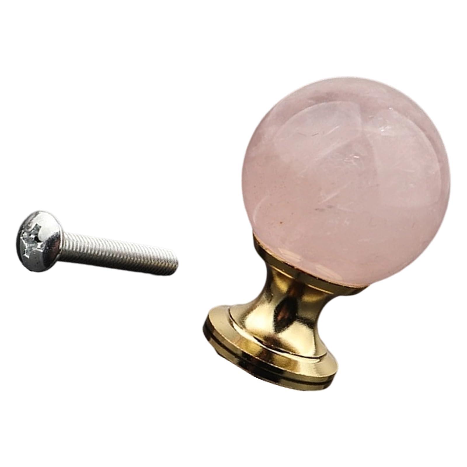 Nvoqilin A Cabinet Pull Crystal Round Ball Dressers Knob Simple Drawer Pulls Handles Kitchen Bedroom Furniture Hardware Enduring Crystal Round Ball Cabinet Door Furniture Handle Decoration