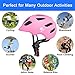 GLAF Baby Bike Helmet Toddler Helmets for 1 Year Old and up Infant Girls Boys Multi Sport Adjustable for Scooter Bicycle Kids Youth Child Skateboard Safety Cycling (S-M, Matte Pink)