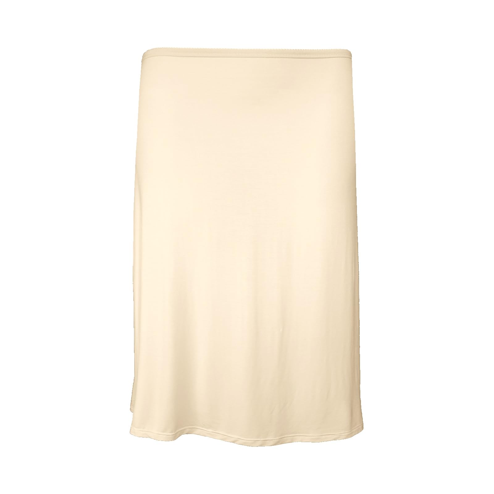 BestSale247 Jupon long pour femme : environ 70 cm - Court : environ 50 cm - Élégant sous-vêtement invisible en viscose de bambou souple