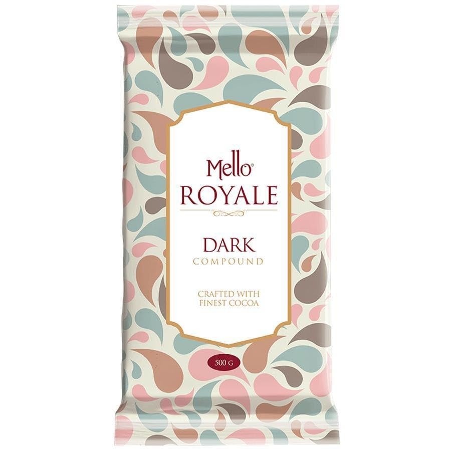 EXCEL ENTERPRISES Mello Royale Dark Chocolate Compound Slab/Bar 500 gm Pkt For Making Cookies, Cupcake, Mini Chocolates and Cakes (B0DHP54HWP) Amazon Price History, Amazon Price Tracker