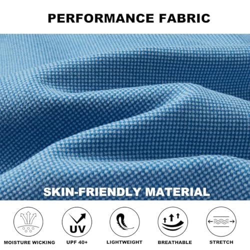 Quarter Zip Pullover Men Performance Moisture Wicking Heather Golf Pullover Sports 1/4 Zip Pullover Mens Sweatshirt3