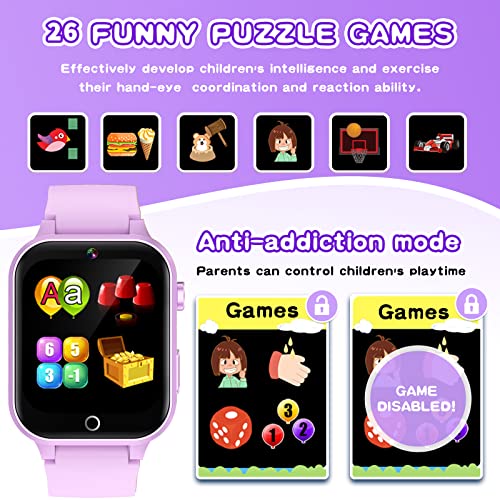 Smart-Watch-for-Kids-with-26-Puzzle-Games-HD-Touchscreen-Camera-Music-Player-Pedometer-Alarm-Clock-Calculator-Flashlight-1224-hr-Kids-Watches-Gift-for-4-5-6-7-8-9-10-Year-Old-Boys-Toys-for-Kids
