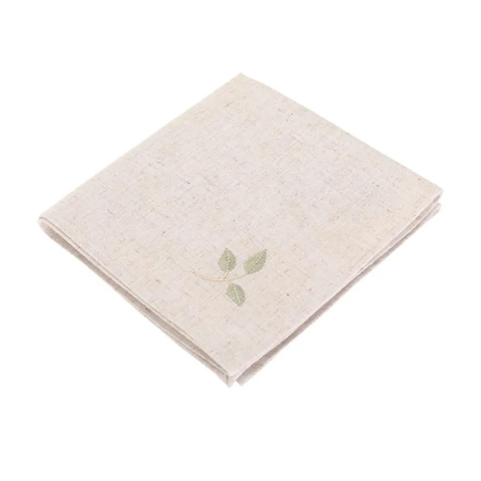 Napkins Cloth 6pcs Cotton & Linen Embroidered Napkin Custom Dinner Napkins Cloth For Cocktail Banquet Party Events Wedding Dining Table Decoration(Color 04)