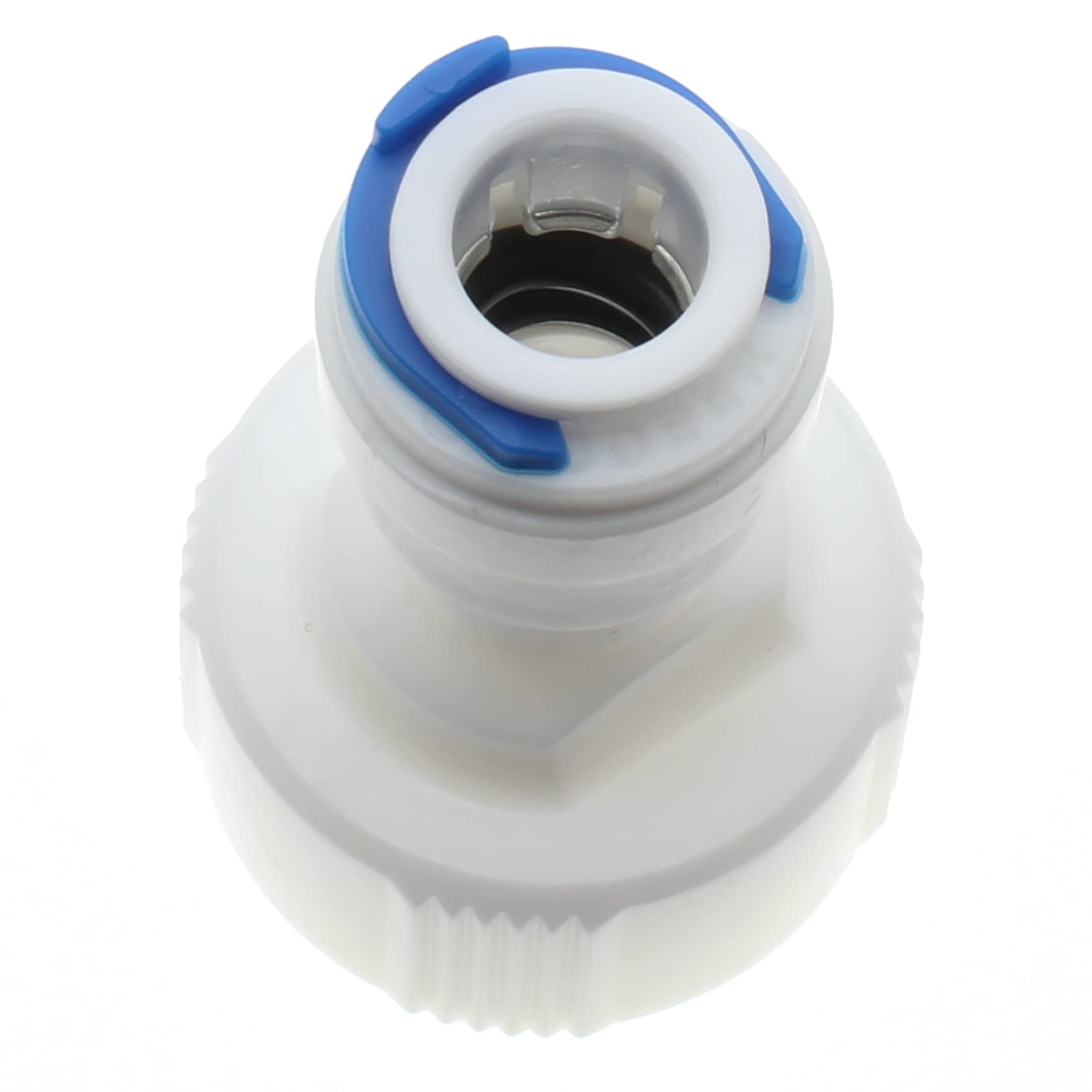 2 adattatori femmina BSP a 12 mm per tubi dell'acqua, raccordi idraulici, connettore per tubo di spinta, adattatore per acqua, filtro per irrigazione da giardino, lavaggio auto, camper, confezione da