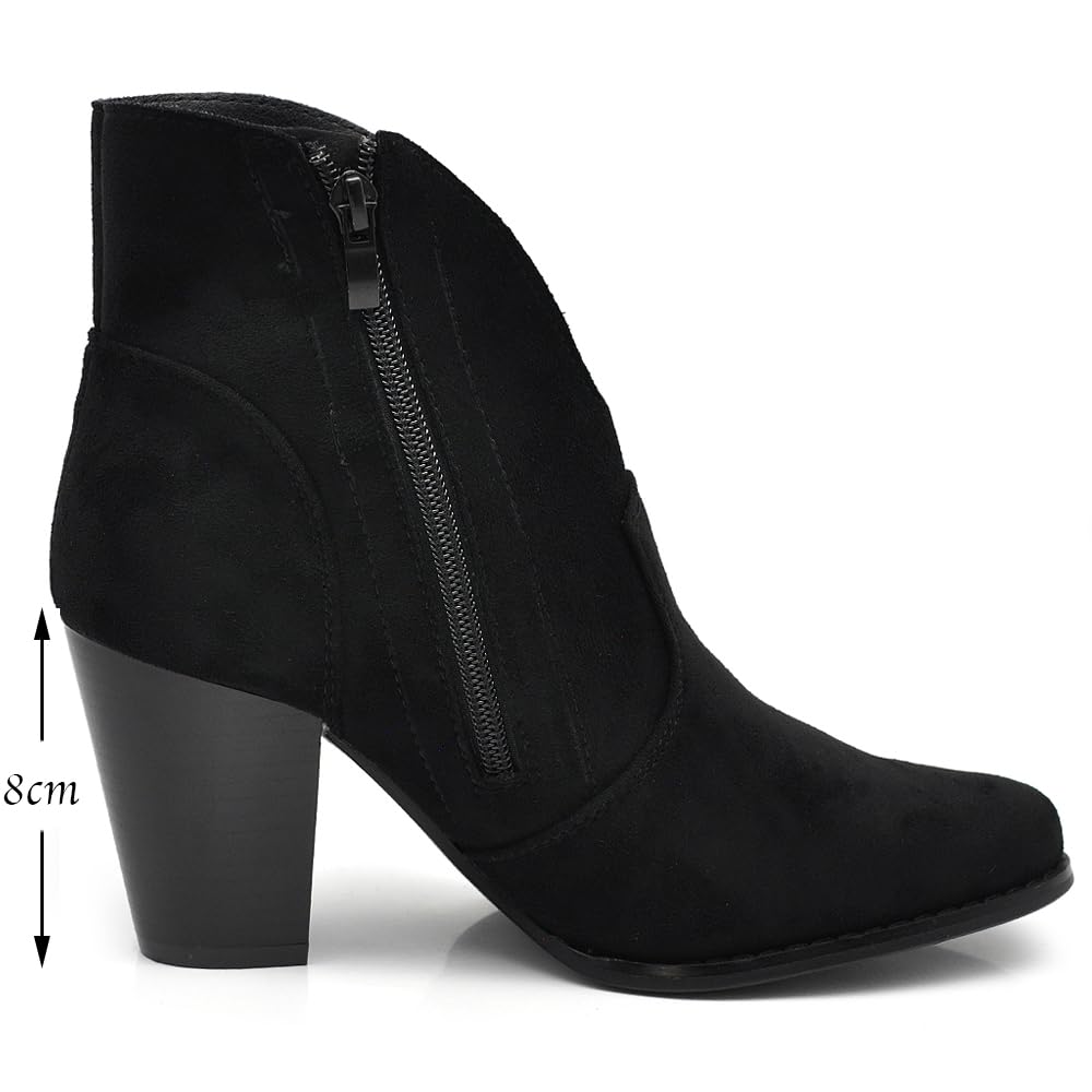 IF Fashion Scarpe da Donna Stivali Stivaletti Cowboy Western Camperos Texani Etnici 6652