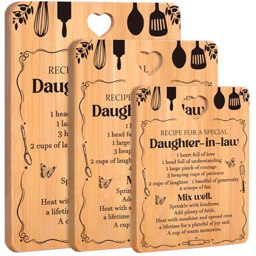 Set 3 Tablas de Cortar de Bambú para Cocina miniatura 1