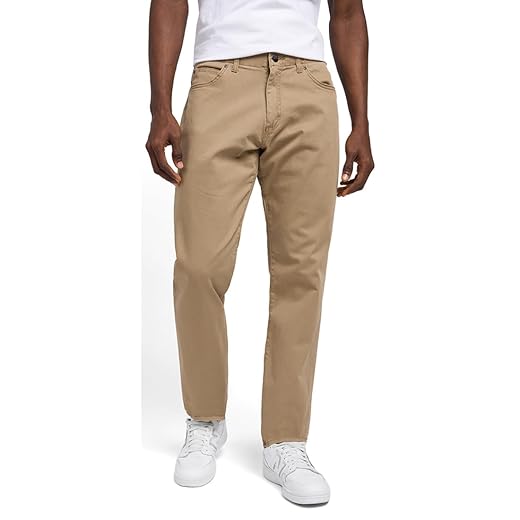 Lee Hombre Straight Fit Xm Jeans, Beige (Cougar), 34W / 32L
