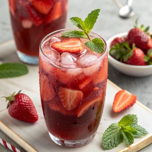 Donut Shop Strawberry Açaí Refresher