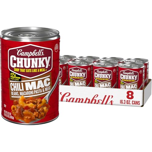 15% coupon - Campbell's Chunky Chili Mac, 16.3oz, 8 Cans