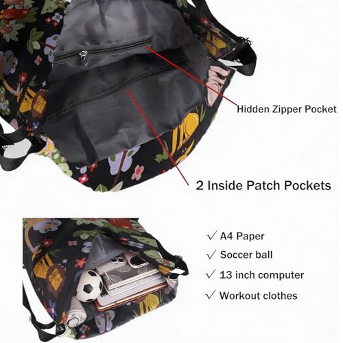 Image of MOCA Drawstring Gym Sports Backpack Lightweight Multipurpose Daypack Travel School College Daily Storage Carry Suitable Men Women Kids Adults Fitness Accessory