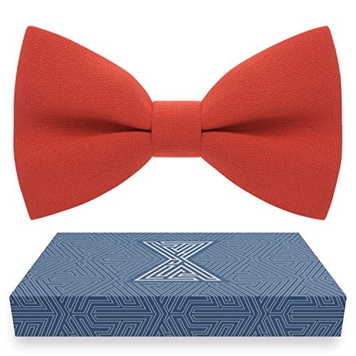 Image of Bow Tie House Mens Bowties Pre-tied Shape Clip on Bowtie Solid Men Formal Wear for kids, baby boys, toddler any age bow ties