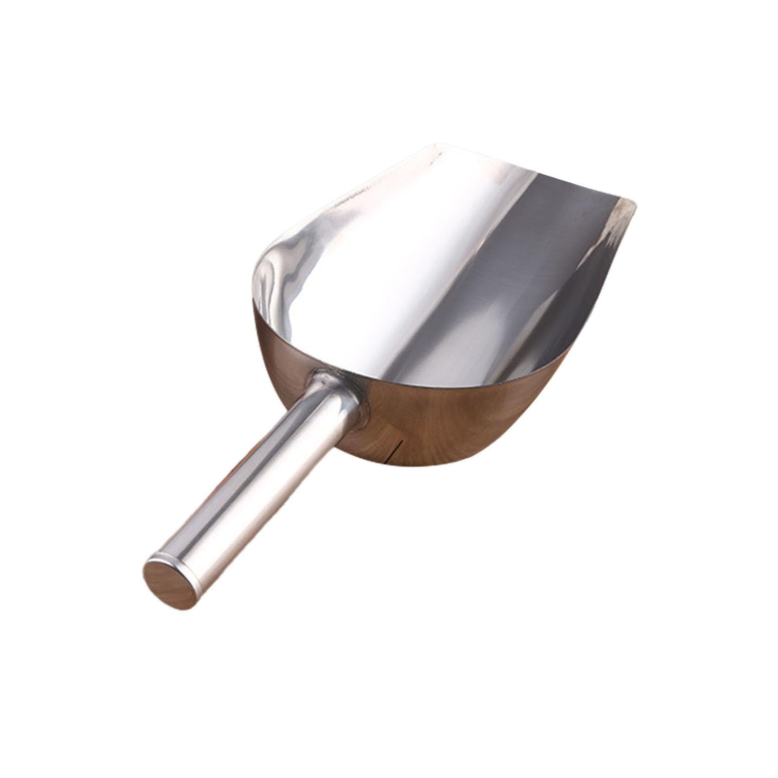 Stainless Steel Ice Scoop, Multipurpose Metal Ice Scoop for Ice Machine, Small Ice Scooper for Ice Bucket, Kitchen Gadgets Cookie