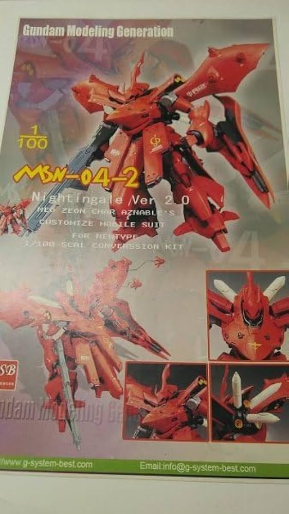 Amazon.co.jp: G-System GSB GMG 1/100 MSN-04II ナイチンゲール