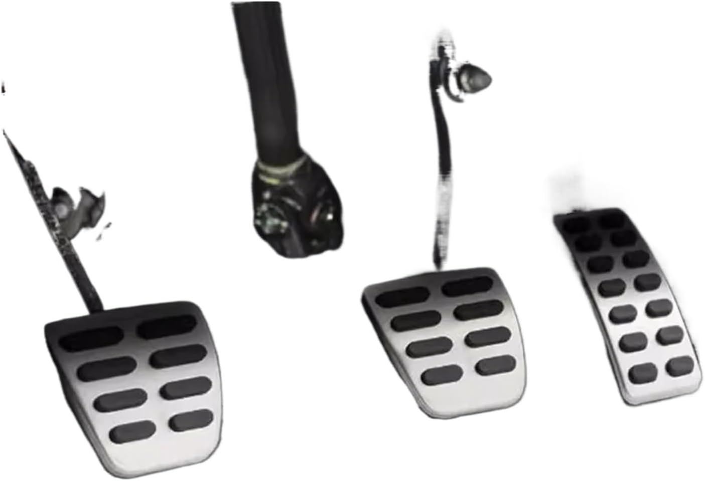 Fit For GAS Pedal Fit For i30 i30N N-Line PD Fit For GT 2018~2024 Rubber Fuel Brake Footrest Pedals Cover Accessories(MT 3pcs)