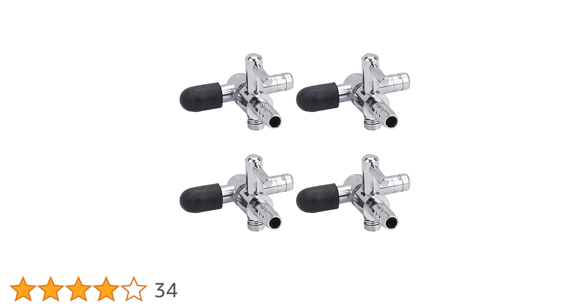 Amazon.co.jp: WanFengXue 4個入り ステンレス鋼 エアチューブ 1分岐