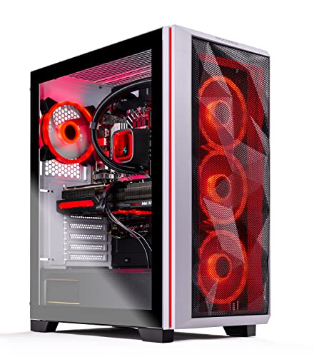 Skytech Chronos Gaming Pc Desktop – Intel Core I7 12700F 2.1 Ghz, Intel Arc A770, 1Tb Nvme Gen4 Ssd, 16Gb Ddr4 Ram 3200, 650W Gold Psu, 240Mm Aio, 11Ac Wi-Fi, Windows 11 Home 64-Bit,White #TOP3