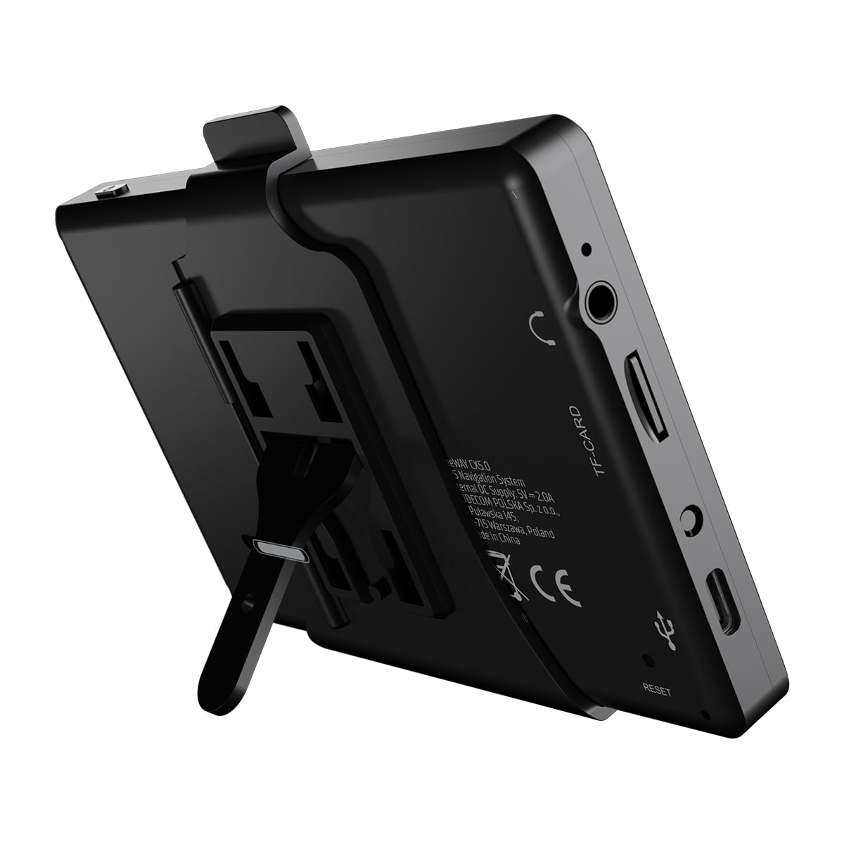 MODECOM Freeway CX 5.0 Navigationsgerät für PKW & LKW | 5 Zoll Display mit iGO Navigation Truck Europa Karten | Schneller Prozessor | Fahrspurassistent & Tempolimit