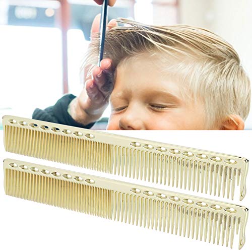 Set 2 peines profesionales de acero inoxidable miniatura 5