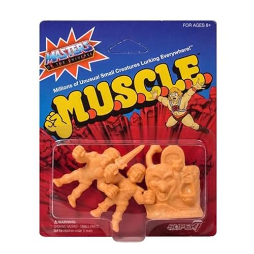 Figurines M.U.S.C.L.E. Masters of the Universe Pack C avec Faker