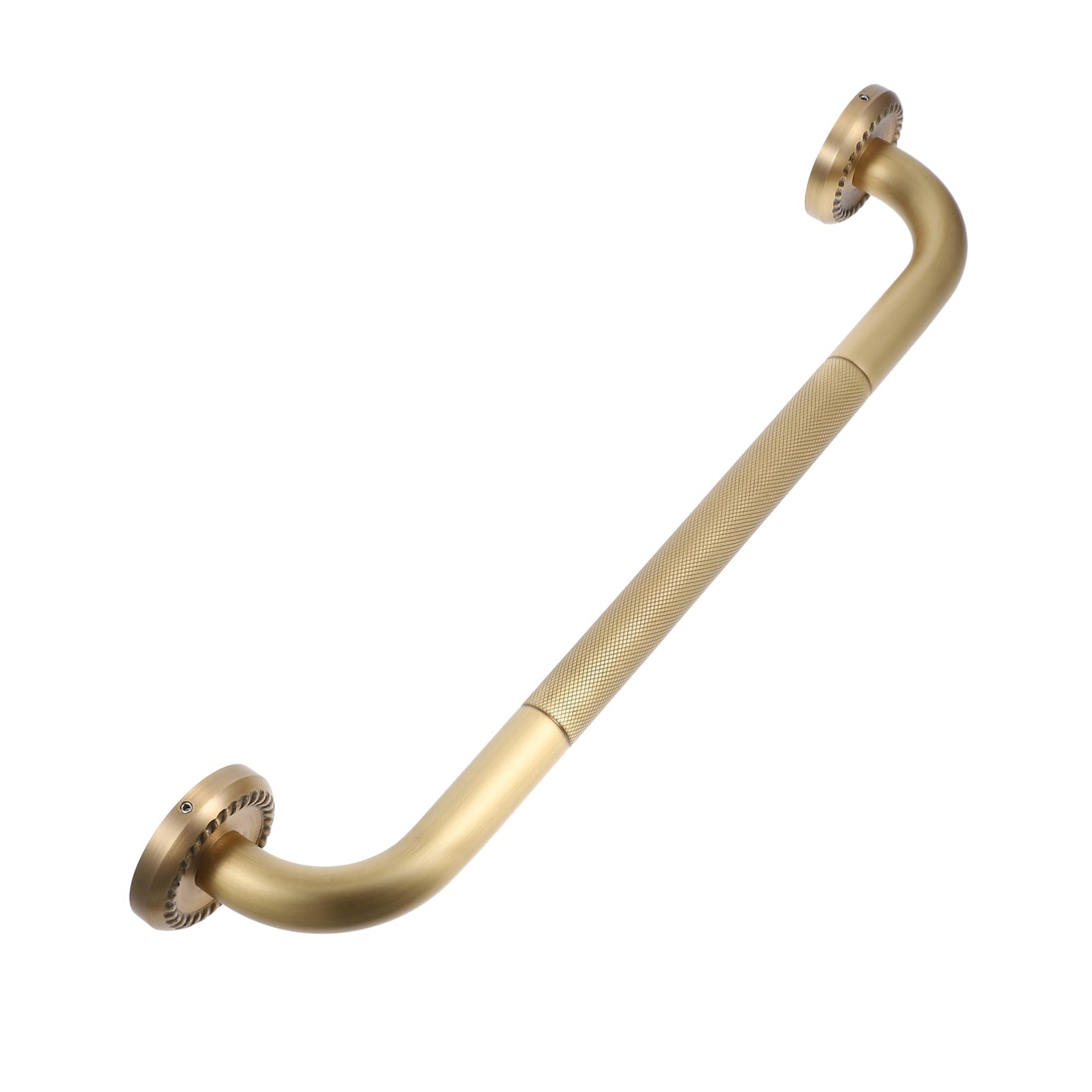 Maniglione Doccia per Anziani in Rame Oro Design Ergonomico Antiscivolo e Struttura Semplice per Bagni e Ambienti Necessità di Sicurezza