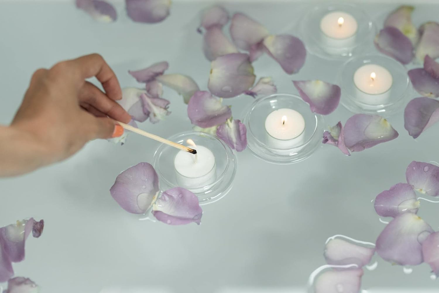 HORECA CANDLES - świeczki do podgrzewania w przezroczystym kubku, 100 sztuk - 8 godzin czasu palenia - świece z białego wosku - bezdymne, bezkropelkowe, bezzapachowe świece masowe