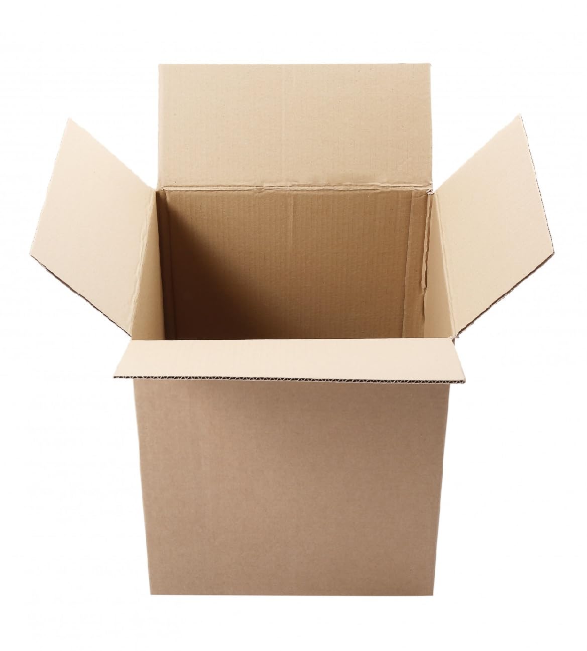 UKPSOLTD - 5 Small Cardboard Packing Boxes - 75 x 75 x 75mm Corrugated Packaging Shipping Delivery Cartons