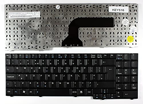 Clavier ASUS A7U noir Power4Laptops pour réparer les touches bloquées de votre ordinateur portable