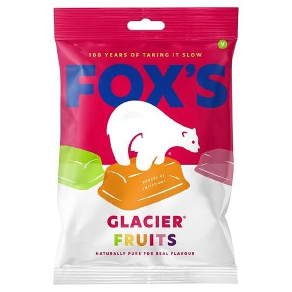 Foxs Glacier Fruits 200g (Pack of 6)