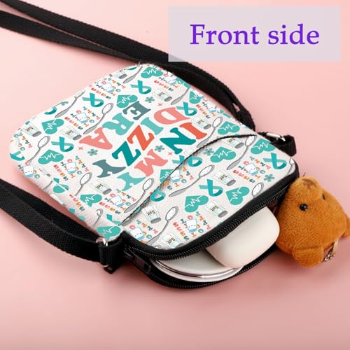 XYANFA Pots Awareness Gift Pots Syndrome Postural Orthostatic Crossbody Bag Pots Medical Bag Dysautonomia Awareness Bag3