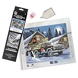 Officially Licensed Fan Craft Kit – Create a custom fan art piece with this officially licensed NFL Winter Farm Truck Cleveland Browns diamond painting kit. It features high-quality color-printed fabric and pre-sorted diamond gems, making it easy to ...