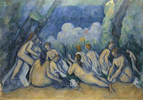 Lienzo decorativo para pared de Paul Cézanne, pintura mural vintage de 60x90cm