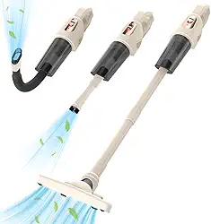 Aspirador de Pó Sem Fio Vertical Portátil Silent 3 Em 1 Creme, Aspirador de Pó Vertical, 110v, 14000 Pa, Aspirador de Pó Vertical Turbo Premium, Aspirador de Pó, Aspirador de Pó, Portatil Sem Fio