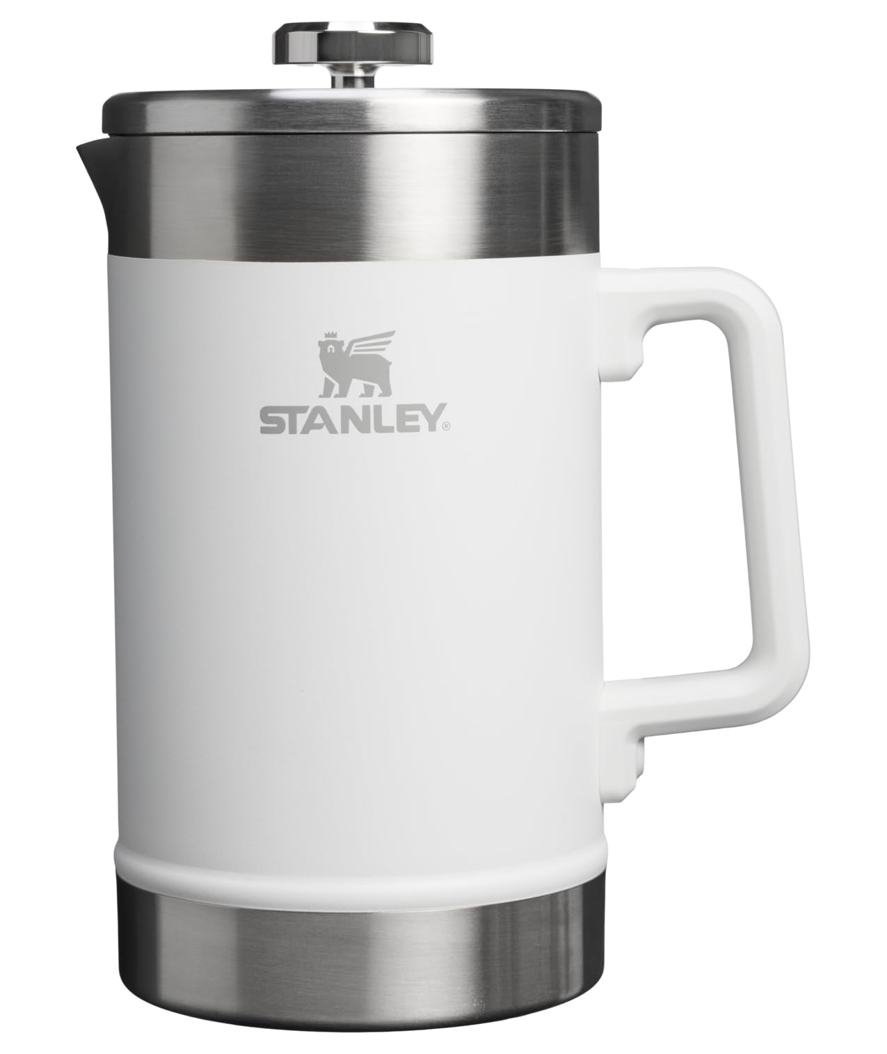 Stay-Hot French Press, 48 oz, Frost