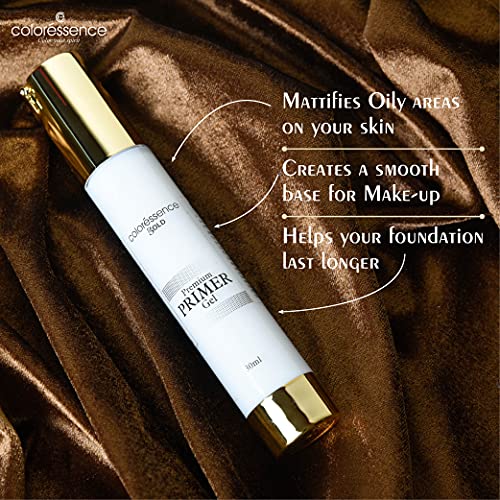 Image of COLORESSENCE Premium Primer Gel & Matte Bronzer Contour Powder Combo (30ml+10gm) | Long Lasting | Waterproof