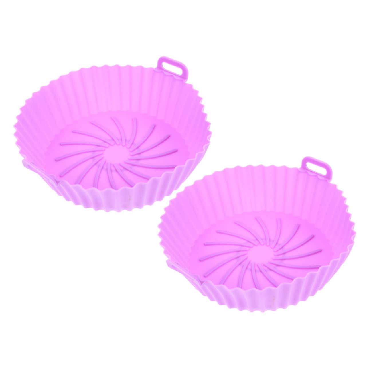 Alipis 4 Pz Cuscinetto Per Friggitrice Ad Aria Accessori Per Friggitrice Ad Aria Teglie Da Forno Per Friggitrice Ad Aria Tappetino Da Cucina Teglia Da Forno Gel Di Silice Viola,porpora