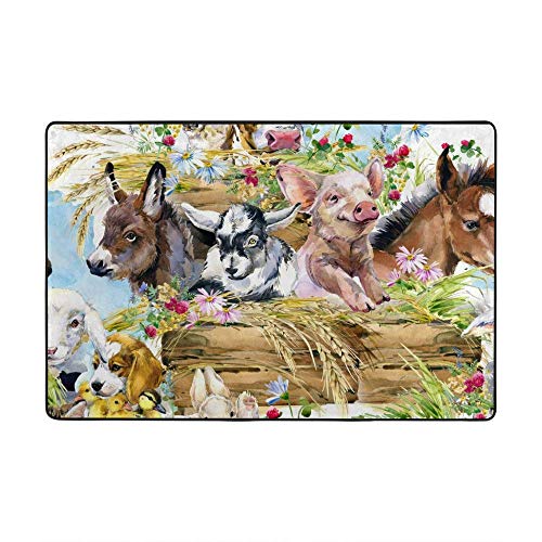 Tapis de ferme 152x99 cm Ruchen pour protéger le sol du salon - 2