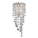 Schonbek CH0832N-401H Wall Sconce, Stainless Steel