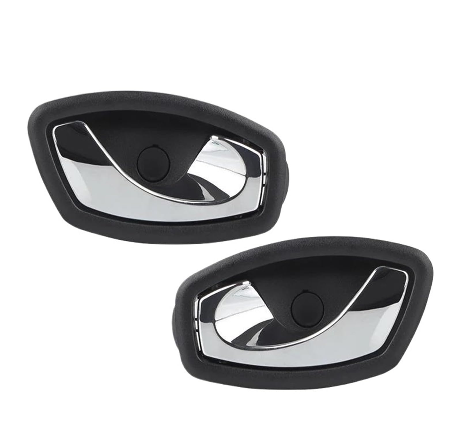 Mashrgx 2Pcs Interior Door Handle For Renault For Megane 3 For Fluence For Scenic 3 For Clio 4 806710001R 80670007R 826730001R 826720001R(2Pcs)