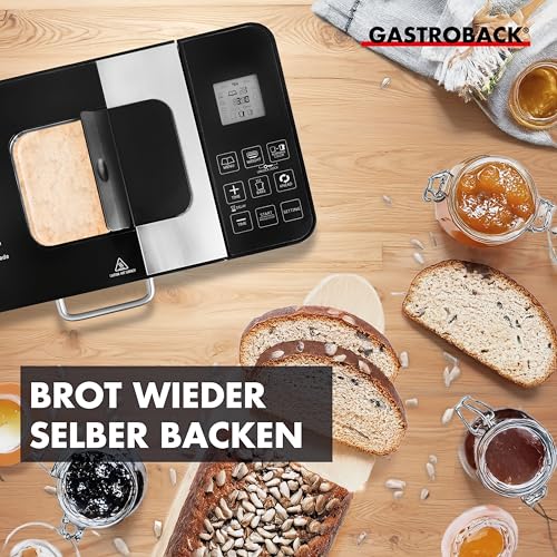 Gastroback 42823 Brotbackautomat aus Edelstahl