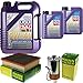 Produktbild QR-PARTS 69329817 Filter Set Inspektionspaket 7 Liter Motoröl Leichtlauf High Tech 5W-40 MANN-FILTER Luftfilter Ölfilter