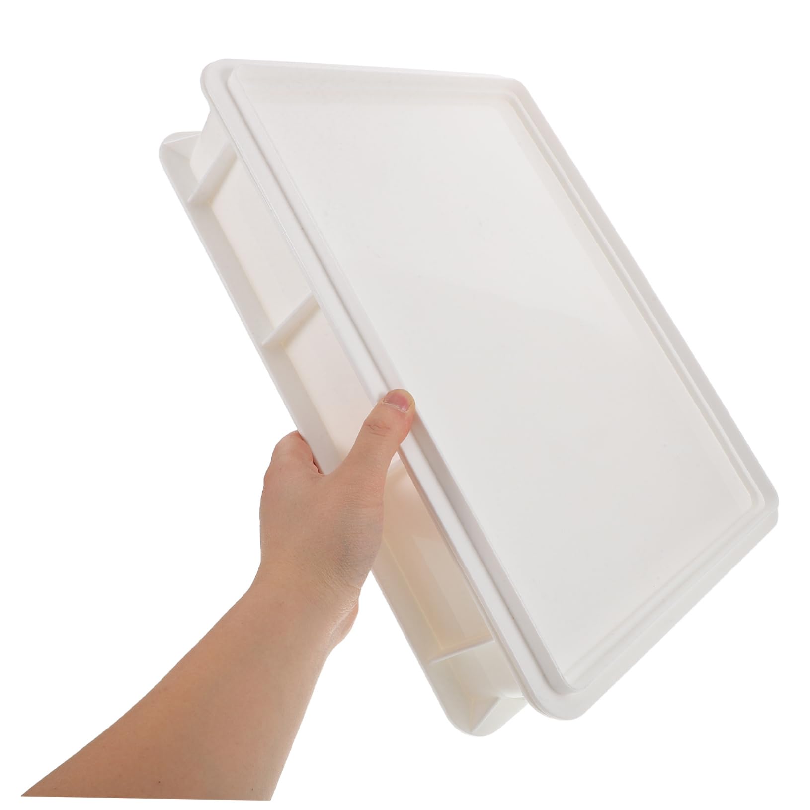 Pizza Dough Kasten aus Kunststoff mit Deckel, Stapelbar für Teig