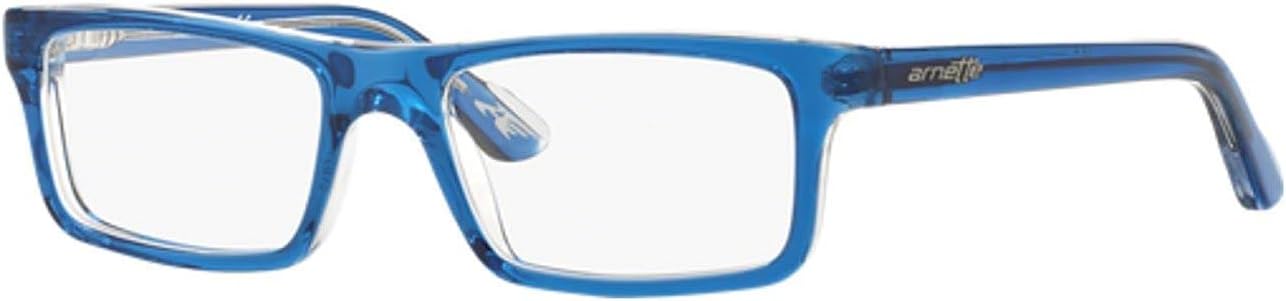 ARNETTE LO-FI AN7060-1130 Eyeglasses, TRASLUCENT BLUE Frame 47mm w/Clear Demo Lens
