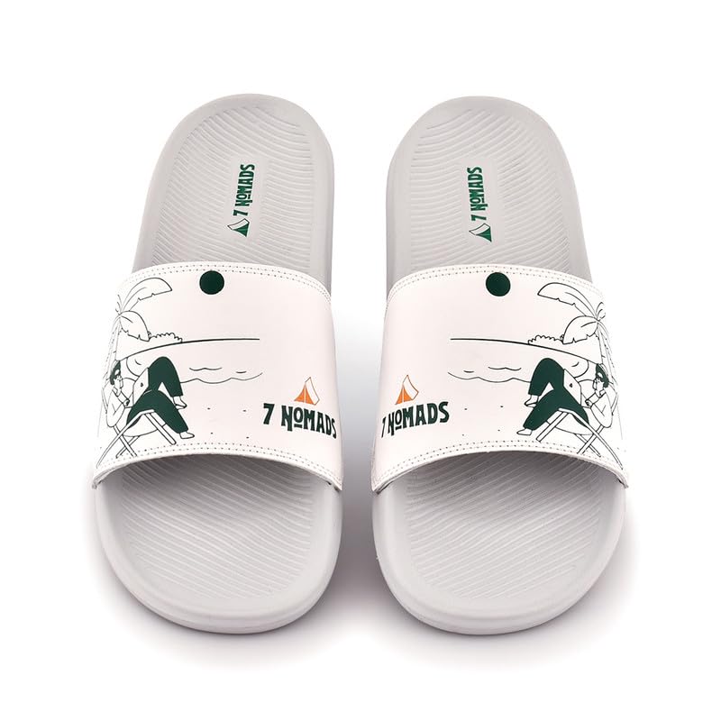 Image of Men's Casual Walking Everyday Use Slider & Slipper || Lightweight Design Slider & Slippers For Men's & Boy's || Cushioned Footbed Flip Flops for Men || Stylish & Waterproof