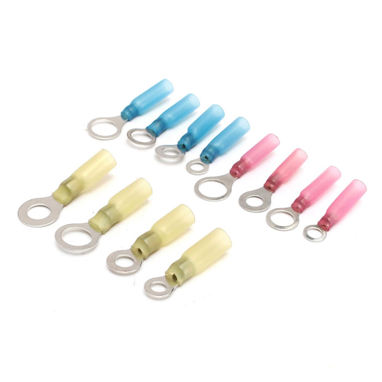 240 Stück Teiliges Set Wasserdichter Hitzeabschrumpfbarer Stoßverbinder und Kabelverbinder mit Isolierung Auto Outdoor anwendungen Inklusive Praktischer Aufbewahrungsbox
