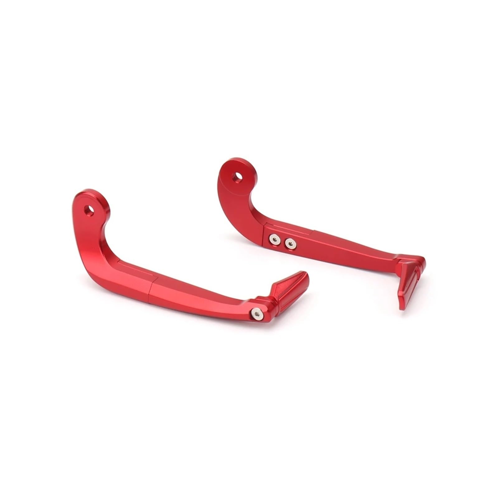 Manetas freno y embrague para CFMOTO a salvo de roturas accidentales con este protector rojo