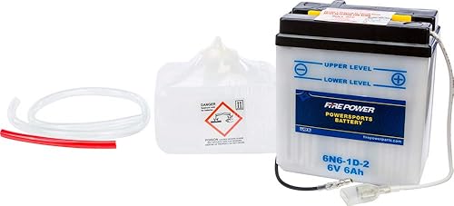 Batería de energía contra incendios con ácido compatible con Kawasaki KE 100 1979-2001