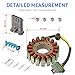 Stator For Polaris Sportsman 800 Ranger 700 800 RZR 4 S 800 EFI 4011982 4014034 4011399