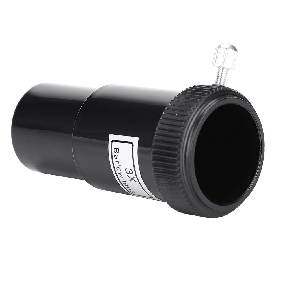 Lente Barlow 3X de 0,96 Pulgadas/24,5 Mm de Plástico para Oculares de Telescopios Astronómicos Barlow Es Liviano y está Diseñado para Durar para Observar Las Estrellas Lente de