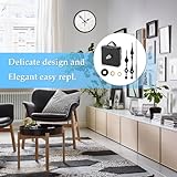 1 Set Silent Quartz Clock Mechanism Movement Kit,DIY Wall Clock Mechanism Parts Motor Replacement Set,High Torque Long Shaft Clock Movement Mechanism for Repair Home Restaurant Hotel Office Classroom - Image 4