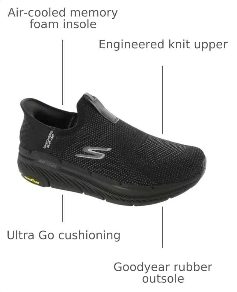 Image of Skechers Men's Max Cushioning Premier 2.0 Slip-ins Sneakers